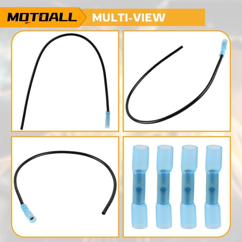 MOTOALL مجموعة إصلاح موصلات شمعات الإشعال MOTOALL 8 قطع لفورد 6.9L IDI ديزل F250 F350 E350 - Image 5